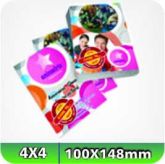 2.500 Flyers - 100x148mm Couchê - 115g - 4x4 S/ Uv
