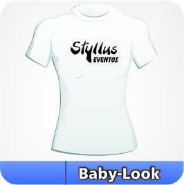 Camiseta Baby-Look (6 unidades)